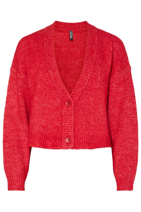 Pieces rode dames vest | Vooraanzicht