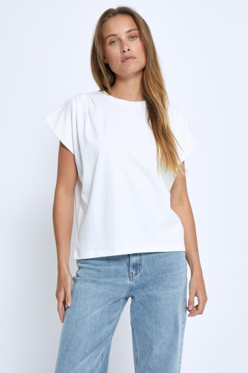 Minus T-shirt SEVIRA T SHIRT MI6570 235 CLOUD DANCER