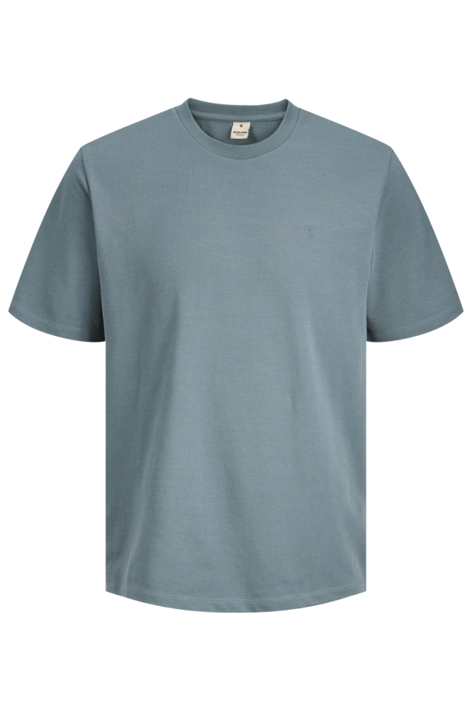 Jack & Jones blauwe heren t-shirt | Vooraanzicht
