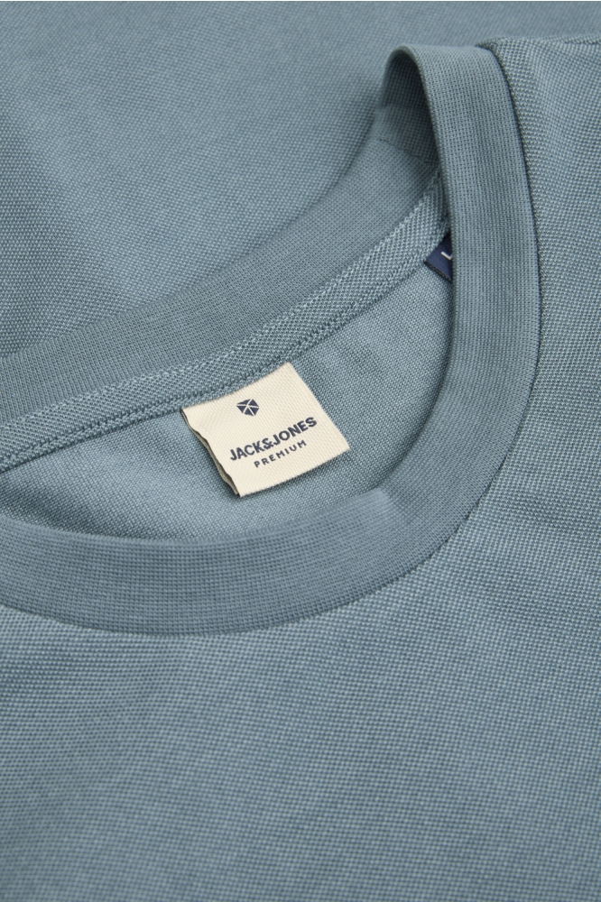 Jack & Jones blauwe heren t-shirt | Close up