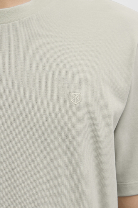 Jack & Jones beige heren t-shirt | Kleurstaal