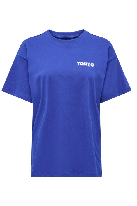 Only blauwe dames t-shirt | 