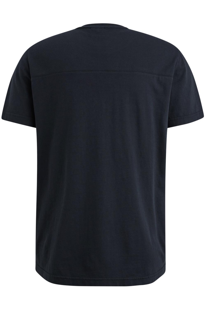 PME legend blauwe heren t-shirt | Achteraanzicht