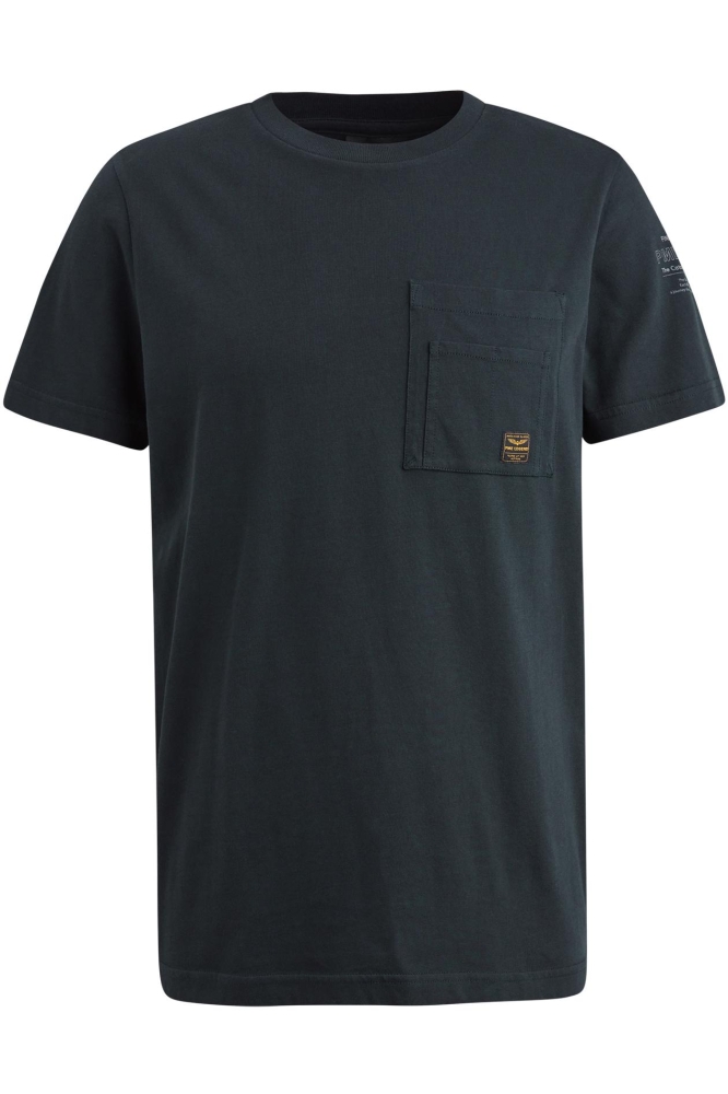 PME legend blauwe heren t-shirt | Vooraanzicht