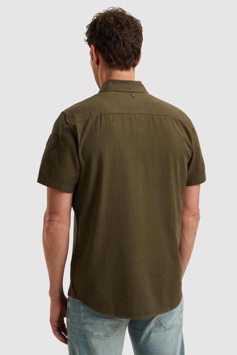 PME legend short sleeve shirt slub cotton