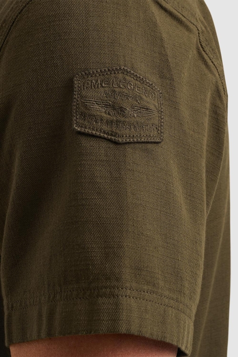 PME legend short sleeve shirt slub cotton