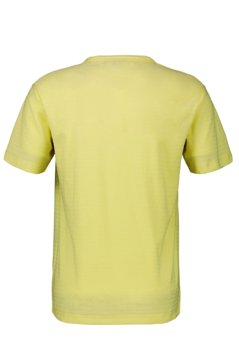 Lerros gele heren t-shirt | Achteraanzicht