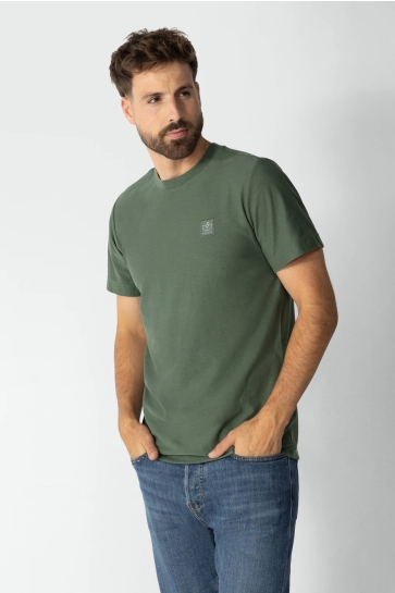 BlueFields T-shirt TSHIRT VAN ZWARE JERSYSTOF MET SLUBS 36135088 3700