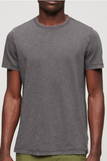 Superdry T-shirt RAW EDGE SLUB T SHIRT M1012076A DARK GREY