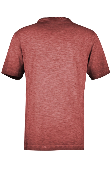 Lerros rode heren t-shirt | Achteraanzicht