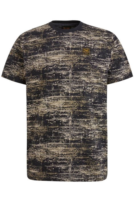 PME legend blauwe heren t-shirt | Vooraanzicht