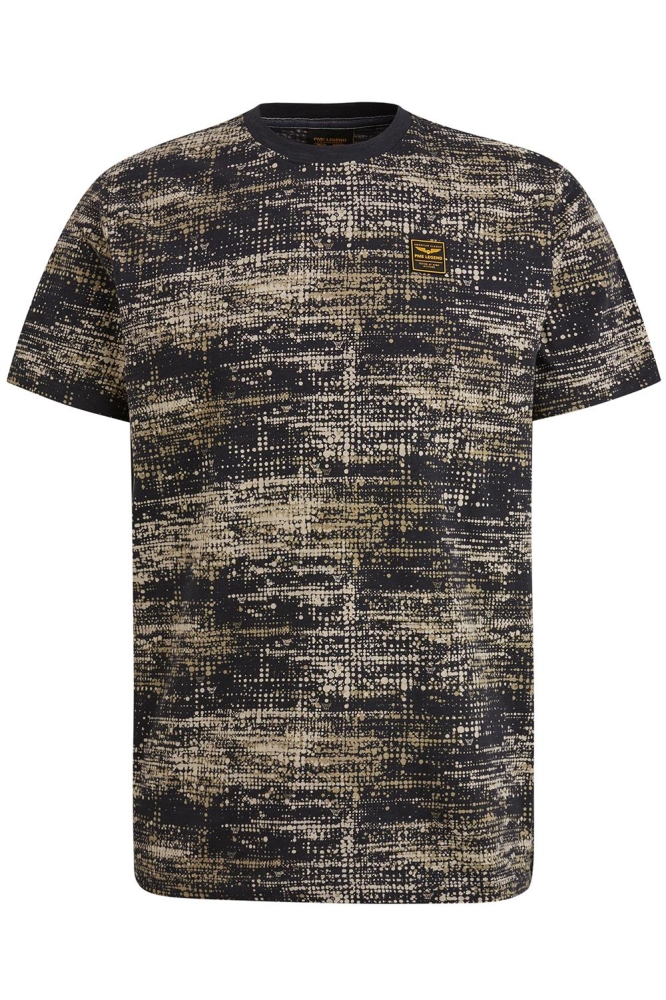 PME legend blauwe heren t-shirt | Vooraanzicht