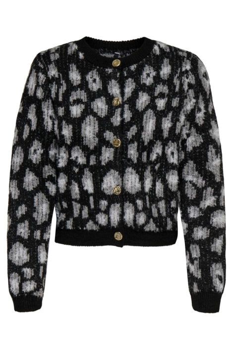 Only zwarte dames vest | Vooraanzicht