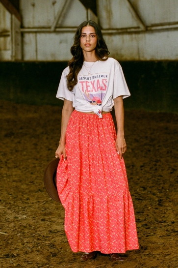 Fluresk T-shirt KENDRICK T SHIRT 25ZQF13 011 OFF WHITE