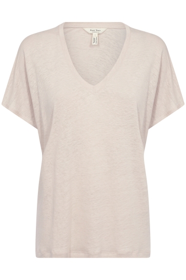 Part Two T-shirt AXELINESPW TS 30309513 130400 FRENCH OAK