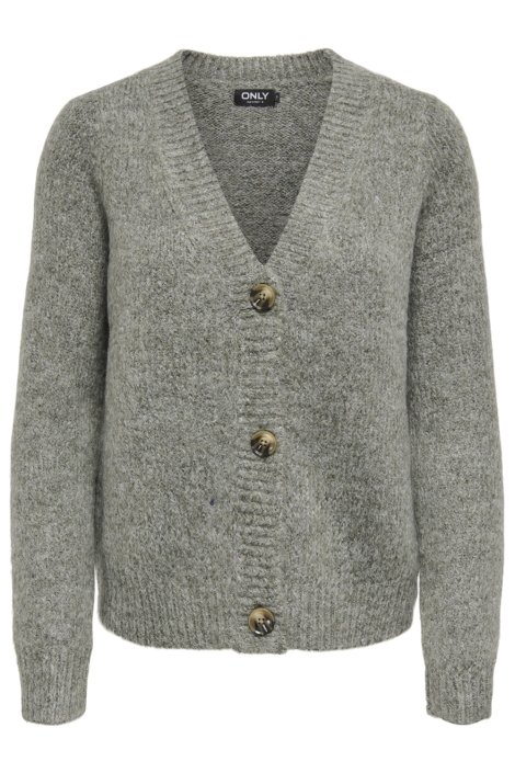 Only groene dames vest | Vooraanzicht