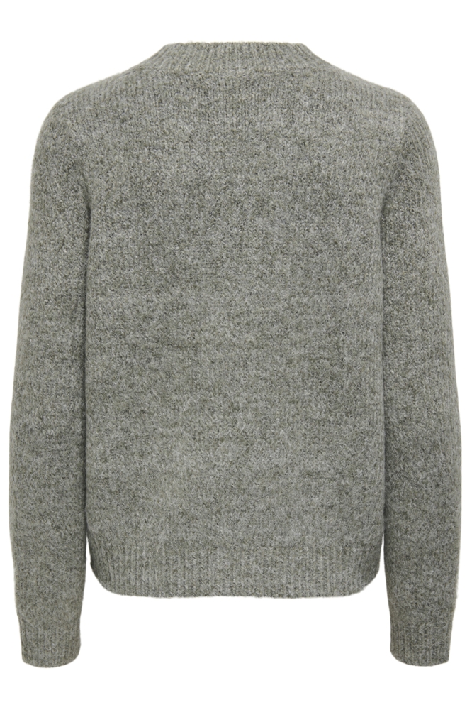 Only groene dames vest | Achteraanzicht