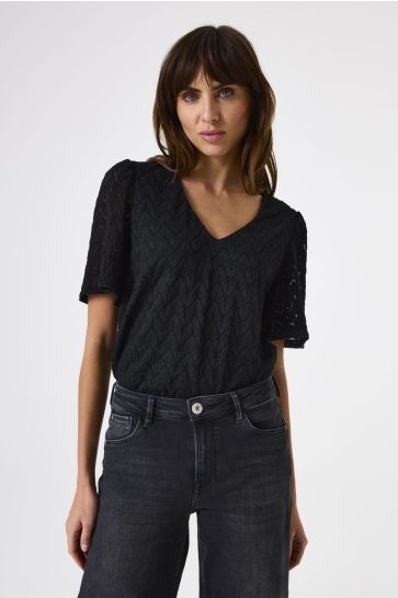 Garcia T-shirt T SHIRT D50004 60 Black