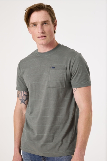 Garcia T-shirt T SHIRT D51007 2050 SAGE GREEN