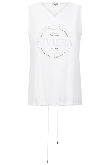Zoso Top MARCY 253 016 WHITE