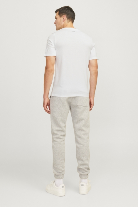 JJ Rebel witte heren t-shirt | Model