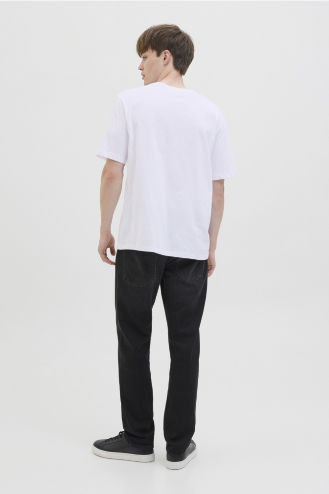 JJ Rebel witte heren t-shirt | Model
