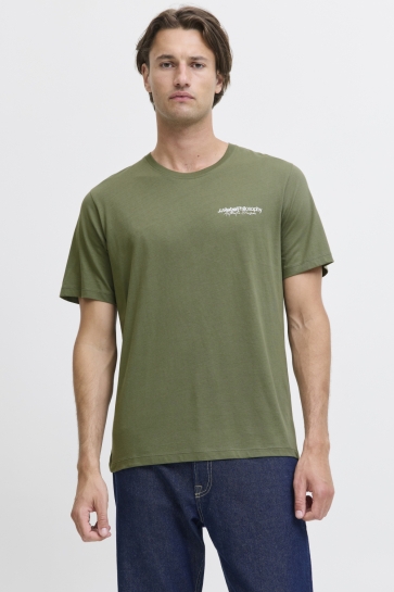 JJ Rebel JREBZACK TEE SS CREW NECK SN 12279441 FOUR LEAF CLOVER