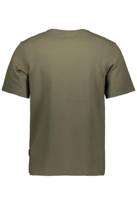 Jack & Jones groene heren t-shirt | Achteraanzicht