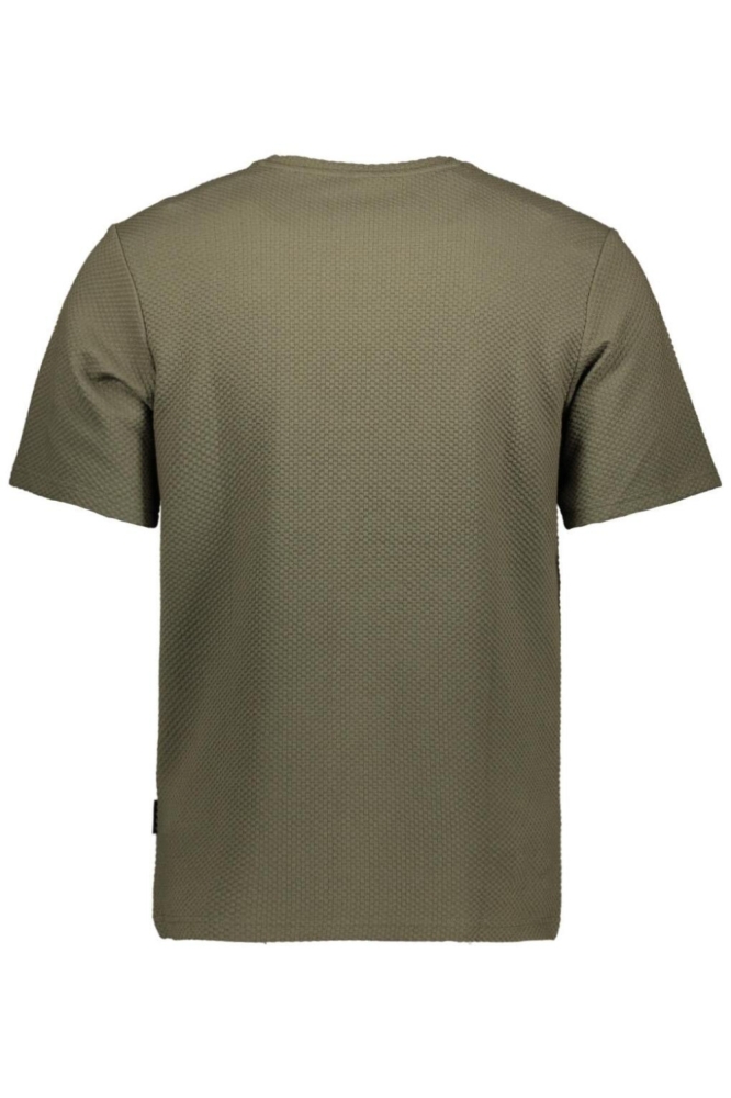 Jack & Jones groene heren t-shirt | Achteraanzicht