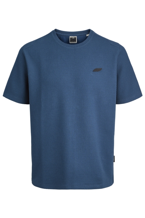 Jack & Jones blauwe heren t-shirt | Vooraanzicht