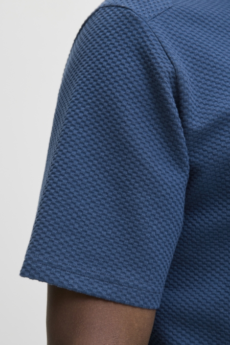 Jack & Jones blauwe heren t-shirt | Kleurstaal