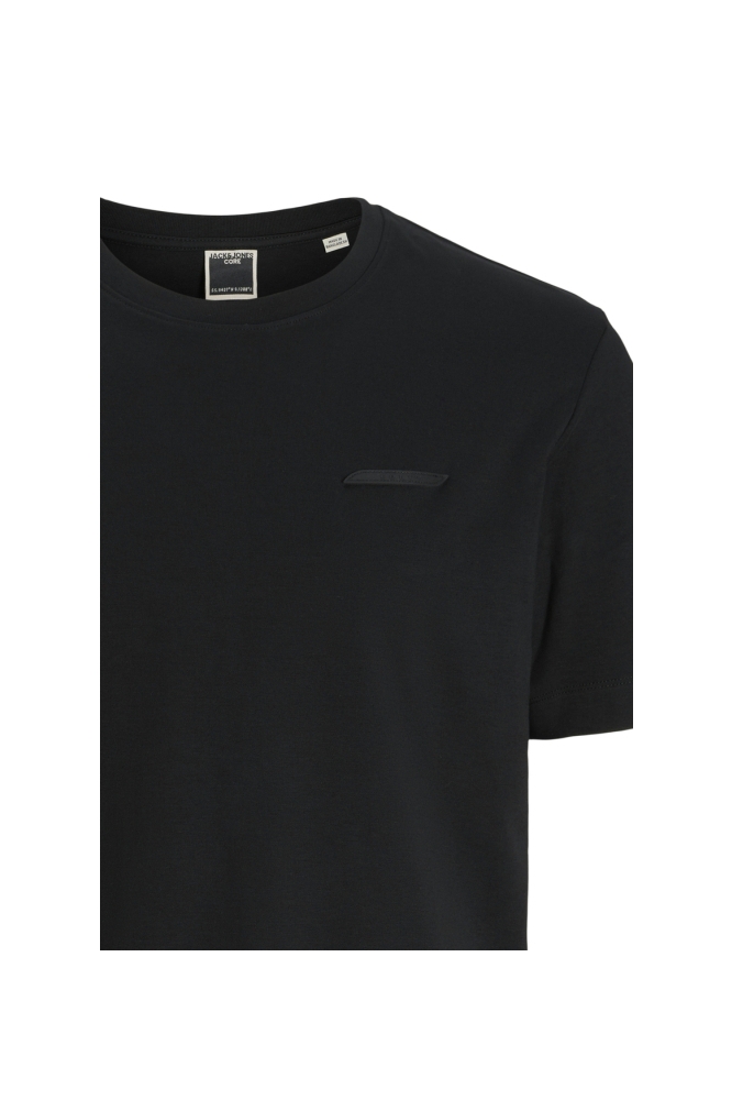 Jack & Jones zwarte heren t-shirt | Close up