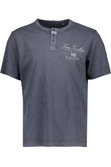 Tom Tailor T-shirt GEMELEERD T SHIRT MET TEKST 1046730XX10 10306