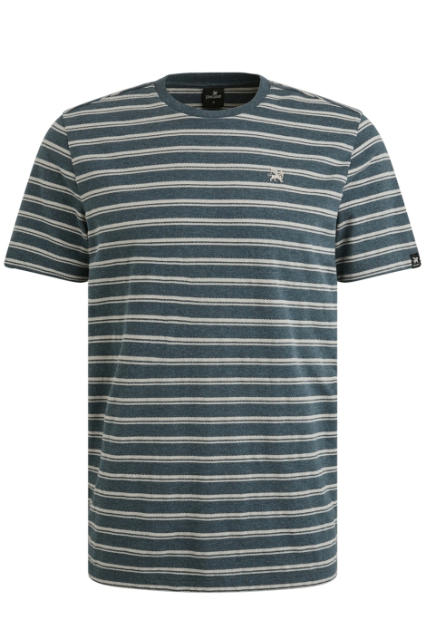 Vanguard short sleeve r-neck melange jersey