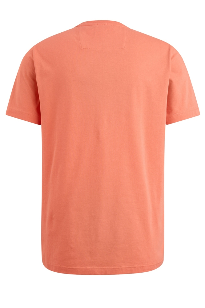PME legend oranje heren t-shirt | Achteraanzicht