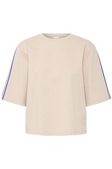 Ichi T-shirt IXKATE TAPE SS 20123731 151308 Doeskin