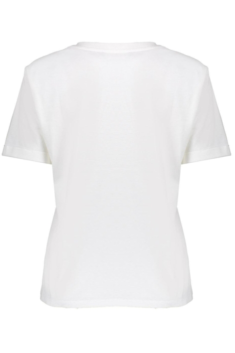 Geisha witte dames t-shirt | Achteraanzicht