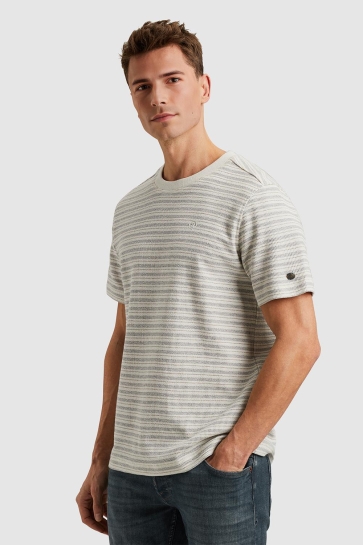 Cast Iron T-shirt T SHIRT MET STREEPPATROON CTSS2504581 7014