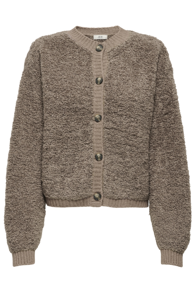 Jacqueline de Yong zand dames vest | Vooraanzicht