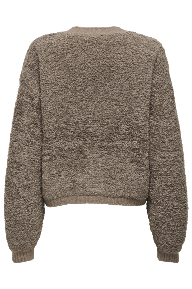 Jacqueline de Yong zand dames vest | Achteraanzicht