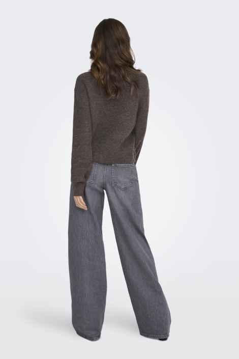 Jacqueline de Yong bruine dames vest | Model