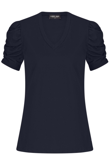 Lady Day T-shirt TOYA T SHIRT L21 375 0170 BLUE