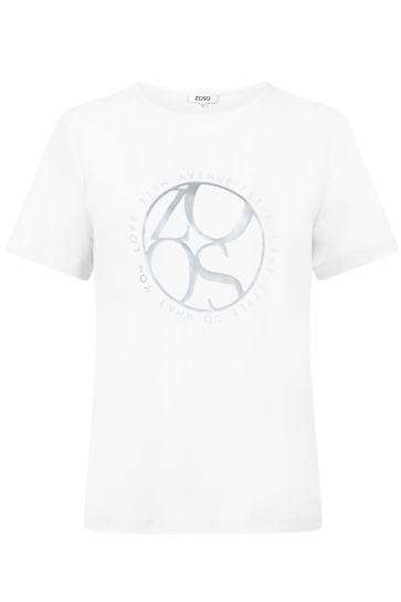 Zoso T-shirt QUINTY 252 0016 white