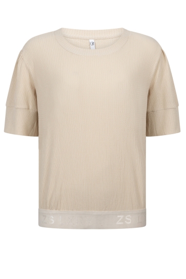 Zoso T-shirt LIEKE 252 0007 sand