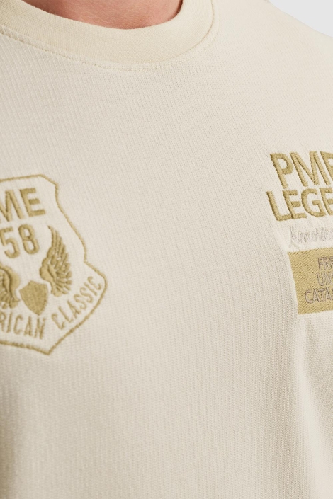 PME legend beige heren t-shirt | Kleurstaal