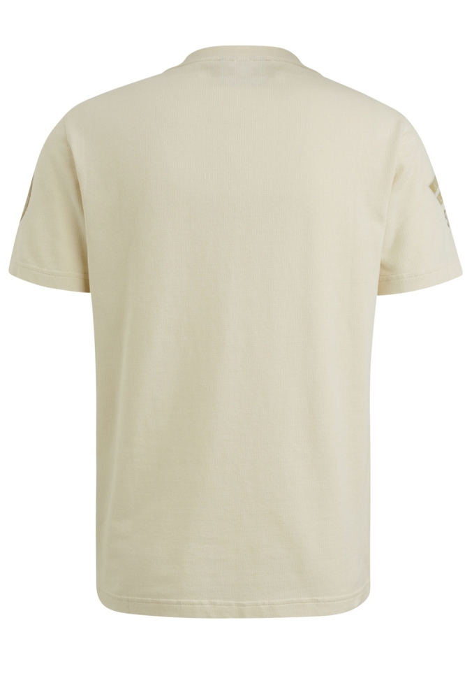 PME legend beige heren t-shirt | Achteraanzicht