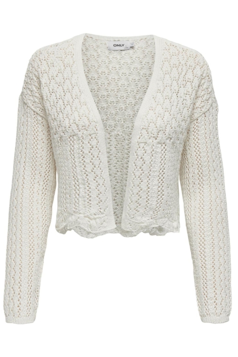 onlnola 7/8 life open cardigan knt 15290744 only vest cloud