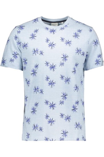 Tom Tailor T-shirt T SHIRT MET ALLOVER PRINT 1046725XX10 37839
