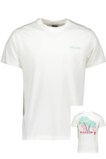 Ballin T-shirt T SHIRT 2534 OFF WHITE