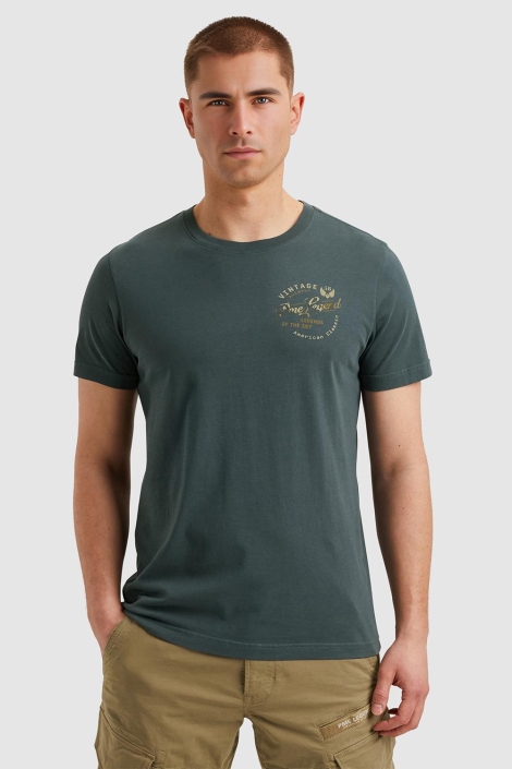 PME legend grijze heren t-shirt | Model vooraanzicht